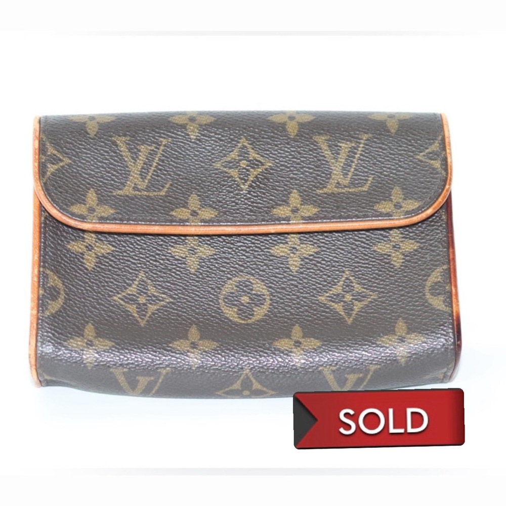LOUIS VUITTON MONOGRAM POCHETTE‎ FLORENTINE BELT BAG